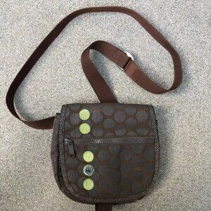 HAIKU Messenger Bag Crossbody Unisex Adult Brown Travel Clip​​​